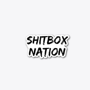 Shitbox Nation Sticker